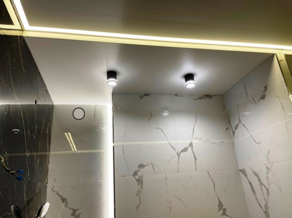 Теневой магнитный диффузор для натяжных потолков 200 мм