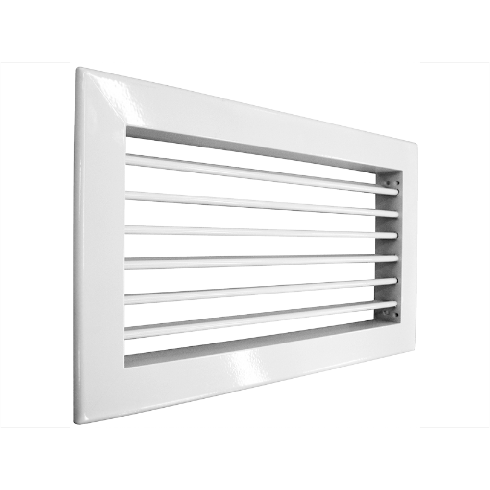 Решетка однорядная алюминиевая RAG 500х200