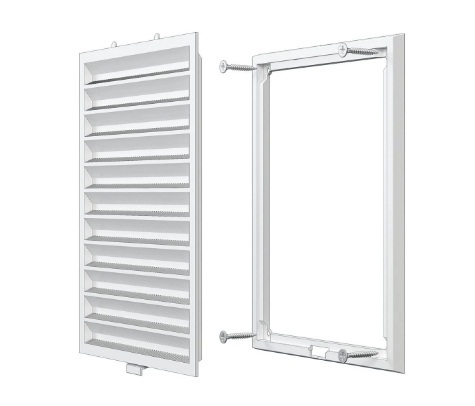 Решетка вентиляционная ERA 2015RZN 200х150х7.2мм