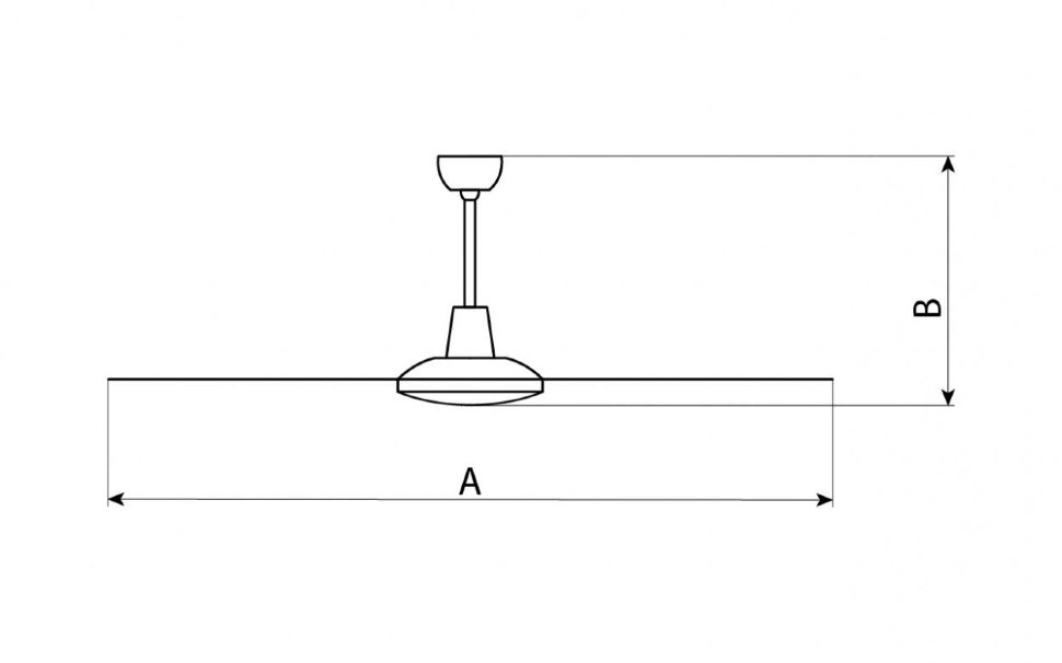Вентилятор потолочный Vortice Nordik Heavy Duty 120 Италия